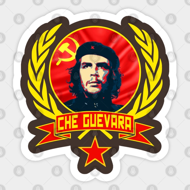 Che Guevara Sticker by Nerd_art